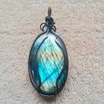 Labradoriet hanger groot, Sieraden, Tassen en Uiterlijk, Edelstenen