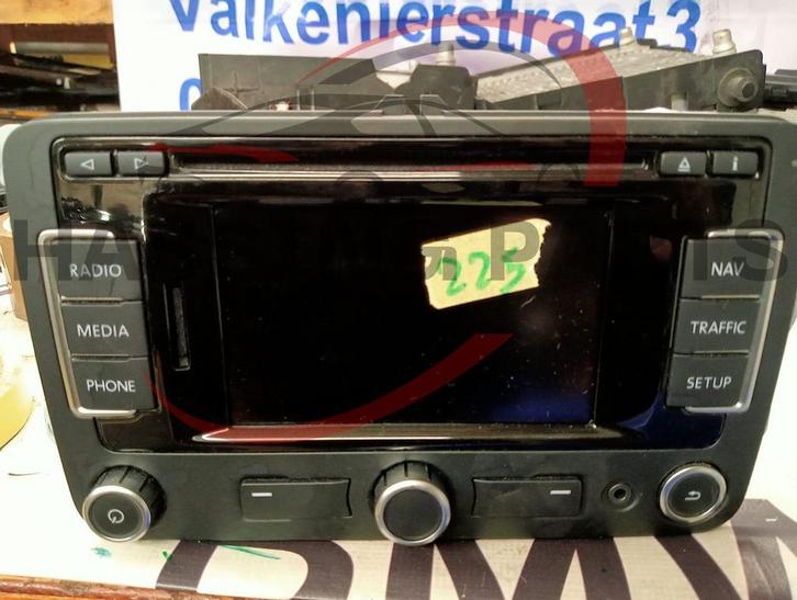 VW Golf Radio 3c0 035 270, Auto diversen, Autoradio's, Gebruikt, Ophalen of Verzenden