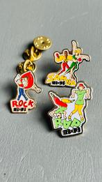 Vintage Bi-Fi Dans Pins - Set van 3, Gebruikt, Ophalen of Verzenden, X, Overige onderwerpen