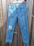 Mango retro spijkerbroek mt 38, Ophalen of Verzenden, Gedragen, Blauw, W30 - W32 (confectie 38/40)