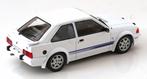 Jsn MCG 1:18 Ford Escort MK III RS Turbo 1985 wit, Hobby en Vrije tijd, Overige merken, MCG, -, Nieuw