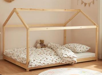 Bedje 140x200 - Houten Frame beschikbaar voor biedingen