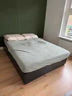 IKEA NORDLI bedframe - zwart - 6 lades - 140x200, Ophalen, Gebruikt, Zwart, Tweepersoons
