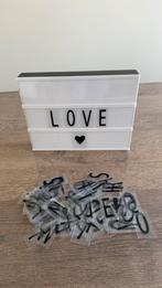 Letterbak met licht, Huis en Inrichting, Ophalen of Verzenden, Gebruikt