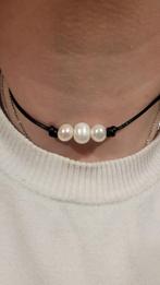 Halsketting (choker) zoetwaterparel, Ophalen of Verzenden, Nieuw, Overige materialen