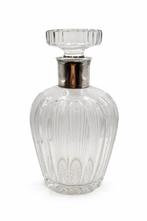 Antiek Kristal met Massief 835 Zilveren Collier Lutz & Weiss, Antiek en Kunst, Ophalen of Verzenden