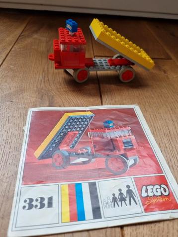 Lego truck 331 vintage compleet met boekje  beschikbaar voor biedingen