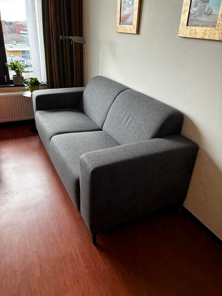 Bank 2,5 zits grijs (Pronto), Ophalen, Overige maten, Minder dan 75 cm, 150 tot 200 cm