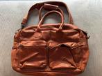 Cowboysbag luiertas van leer (cognac), Kinderen en Baby's, Luiertassen, Ophalen, Gebruikt