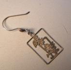 Bijzondere zilveren oorbellen, Ophalen of Verzenden, Zilver, Zilver