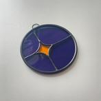 Handmade Kerstbal Glas-in-lood (glas in lood stained glass), Ophalen of Verzenden