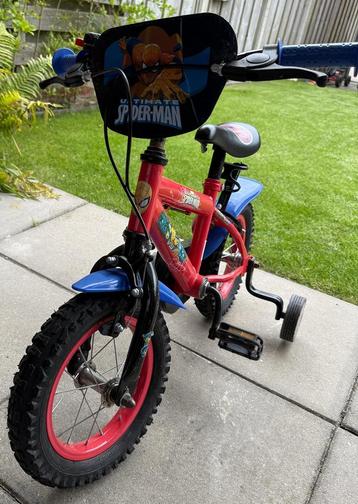 Spiderman kinderfiets 12inch. BIEDEN!!! beschikbaar voor biedingen