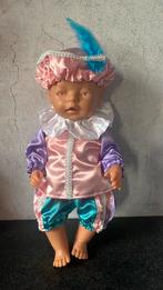 Pietenpak voor baby pop van 43cm lila/roze, Ophalen of Verzenden, Nieuw, Babypop