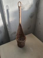 Rieten bloempot hanger, Gebruikt, Mand, Rond, Ophalen of Verzenden
