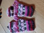 WOLLEN NOORSE STYLE TOPLOSSE HANDSCHOENEN MAAT L, Kleding | Dames, Mutsen, Sjaals en Handschoenen, Ophalen of Verzenden, Handschoenen