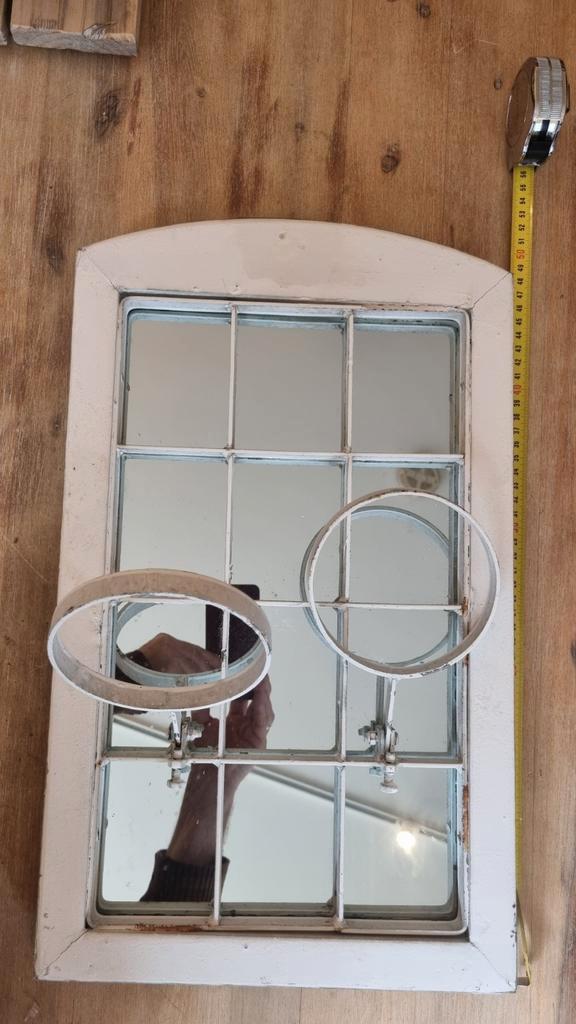 Spiegel in raam model 40x60, Huis en Inrichting, Woonaccessoires | Spiegels, Gebruikt, Minder dan 50 cm, Minder dan 100 cm, Rechthoekig