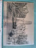 Gravure Rotterdam Korenbeurs, Antiek en Kunst, Kunst | Etsen en Gravures, Ophalen of Verzenden