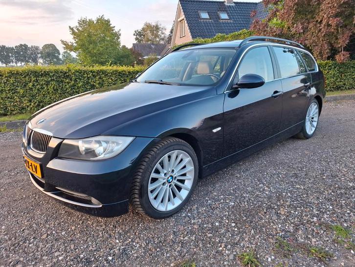 BMW 3-Serie 2.5 I 325 Touring AUT 2007 Blauw, Auto's, BMW, Bedrijf, 3-Serie, ABS, Airbags, Airconditioning, Alarm, Bluetooth, Boordcomputer