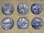 "Delfts Blauw" stijl tegeltjes, Ophalen of Verzenden