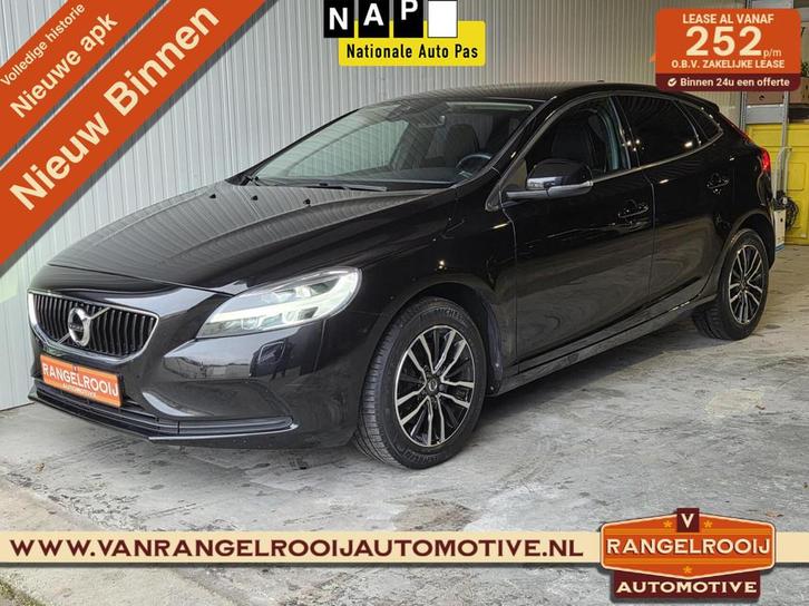 Volvo V40 2.0 T2 Nordic+, stoel- + voorruitverw., LED kopl.,, Auto's, Volvo, Bedrijf, Te koop, V40, ABS, Achteruitrijcamera, Airbags
