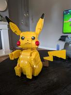 Jumbo Pikachu Bouwset - Mega Pokemon, Ophalen of Verzenden, Zo goed als nieuw, Complete set