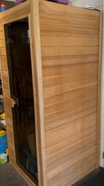 Sauna infrarood 90x90x198, Sport en Fitness, Sauna, Ophalen, Gebruikt, Infrarood, Complete sauna