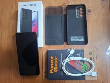 Samsung Galaxy A53 256GB opslag 8GB Ram Zwart (Als Nieuw) beschikbaar voor biedingen