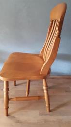Massief beuken stoel, scandinavisch origineel, Ophalen, Scandinavisch design, Zo goed als nieuw, Eén