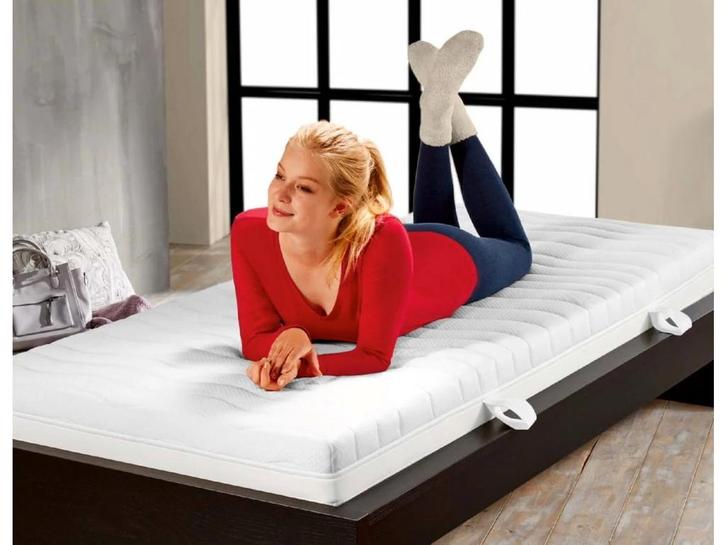 2x 7-zones koudschuimmatras 90x200 – wasbare hoes, Huis en Inrichting, Slaapkamer | Matrassen en Bedbodems, Zo goed als nieuw