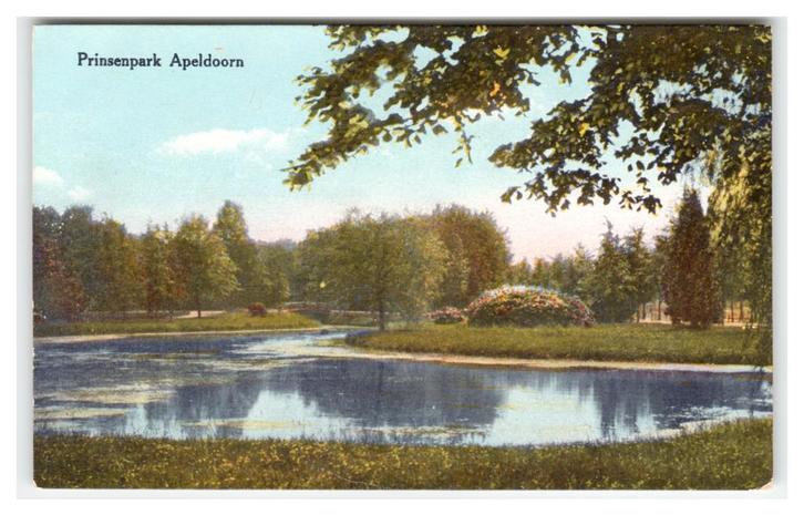 Apeldoorn, Prinsenpark, Verzamelen, Ansichtkaarten | Nederland, Ongelopen, Gelderland, 1920 tot 1940, Verzenden