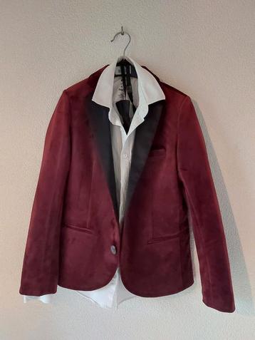 Blazer met blouse maat 134/140 izgs