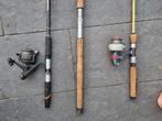 3 vishengels, Watersport en Boten, Ophalen, Gebruikt, Complete hengel