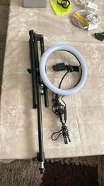 Ring light, Ophalen of Verzenden, Zo goed als nieuw, Lamp of Flitsset