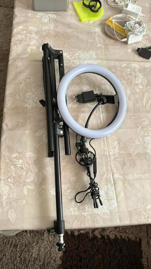 Ring light, Audio, Tv en Foto, Fotografie | Fotostudio en Toebehoren, Zo goed als nieuw, Lamp of Flitsset, Ophalen of Verzenden