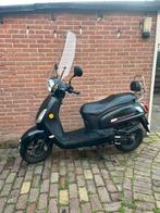 Nette Sym fiddle 2 - 4075 km - geel kenteken, Fietsen en Brommers, Scooters | SYM, Ophalen, Gebruikt, Maximaal 45 km/u, Benzine