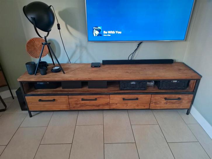 Romaro TV Dressoir H54xB200xD45, Huis en Inrichting, Kasten | Televisiemeubels, Zo goed als nieuw, Minder dan 100 cm, 200 cm of meer