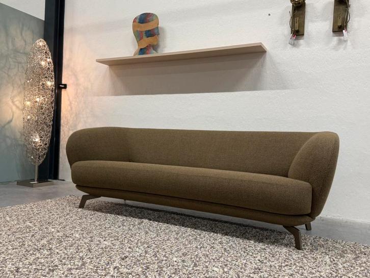 Nieuw Leolux Flint 3 zits Bank Tama Stof Design 218, Huis en Inrichting, Banken | Bankstellen, Nieuw, Rechte bank, Driepersoons