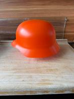 Oranje Feesthelm - WK, Carnaval, Koningsdag, Overige maten, Zo goed als nieuw, Accessoires, Oranje of Koningsdag