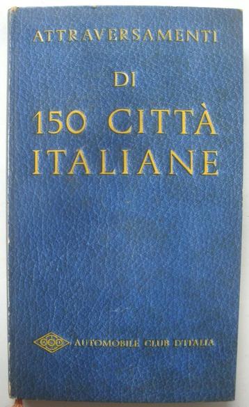 Attraversamenti di 150 Città Italiane 1955, oud stratenplan beschikbaar voor biedingen