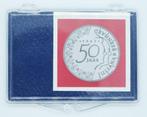 Nederland 50 Gulden 1987 Juliana & Bernhard Zilver FDC, Postzegels en Munten, Munten | Nederland, Koningin Beatrix, Zilver, Ophalen of Verzenden