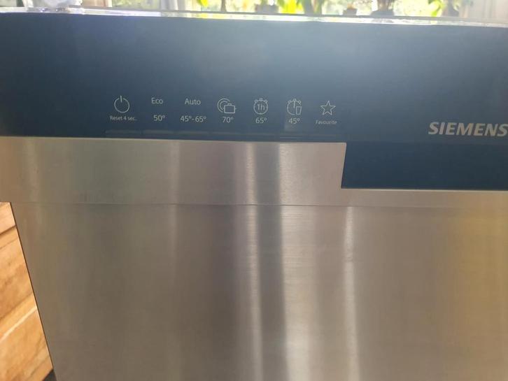 Siemens Vaatwasser - Betrouwbaar en Efficiënt, Witgoed en Apparatuur, Vaatwasmachines, Gebruikt, Inbouw, 85 tot 90 cm, 60 cm of meer
