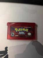 Pokemon ruby, Spelcomputers en Games, Games | Nintendo Game Boy, Avontuur en Actie, 1 speler, Ophalen of Verzenden, Zo goed als nieuw