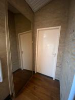 Grote bronzen/sepia-kleurige spiegel, Huis en Inrichting, Woonaccessoires | Spiegels, Ophalen, Gebruikt, 200 cm of meer, 75 tot 100 cm