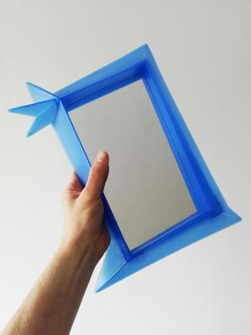 Vintage Ikea spiegel Sill blauw beschikbaar voor biedingen