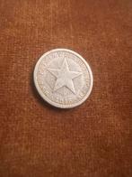 10 centavo Cuba 1915, Ophalen of Verzenden, Overige landen, Zilver