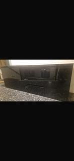 hoogglans zwart dressoir, Huis en Inrichting, Kasten | Dressoirs, Ophalen, Gebruikt, 25 tot 50 cm