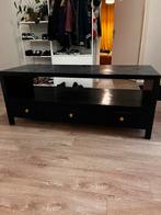 Donkerblauwe tv meubel, Huis en Inrichting, Kasten | Televisiemeubels, 100 tot 150 cm, Ophalen of Verzenden, Zo goed als nieuw