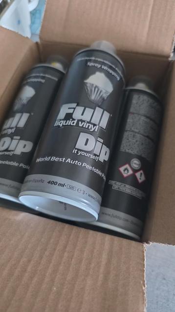 2x nardo grey mat / 1x gloss reforcer plastidip! beschikbaar voor biedingen