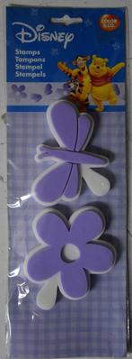 stempel hobby kinderkamer Disney bloem & vlinder NIEUW, Ophalen of Verzenden, Nieuw, Inkt, Foam of Stempelhouder