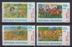 Indonesie Zonnebloem nr 1193/6 postfris 1984, Postzegels en Munten, Postzegels | Azië, Zuidoost-Azië, Ophalen of Verzenden, Postfris
